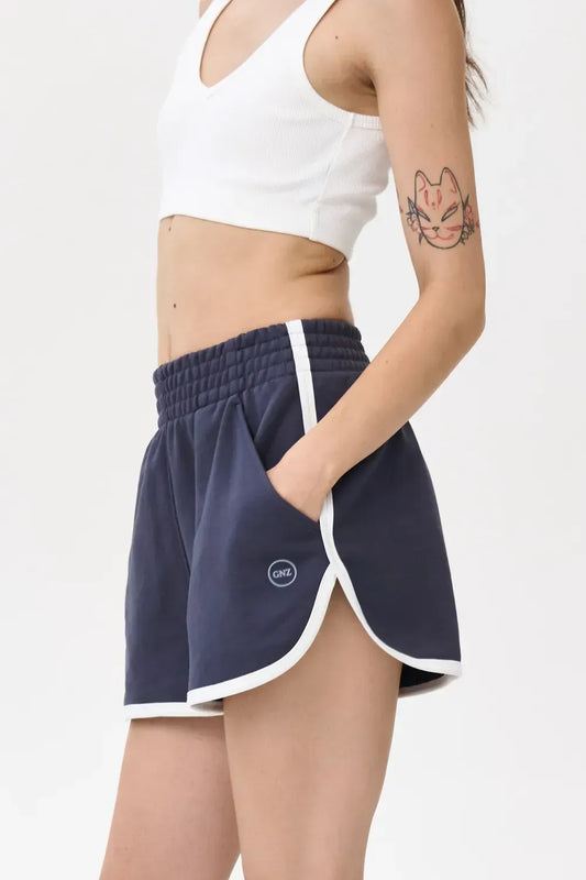 Sporty Trimmed Shorts