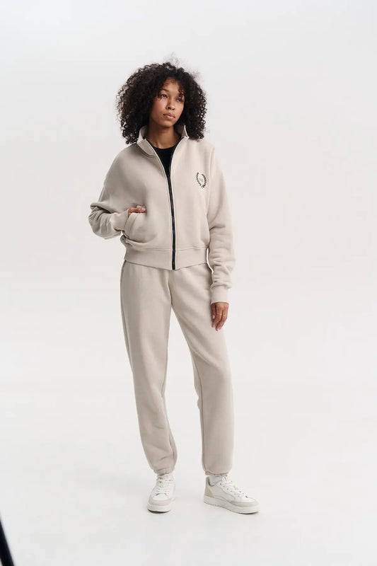 80' Cropped Zip Mikina